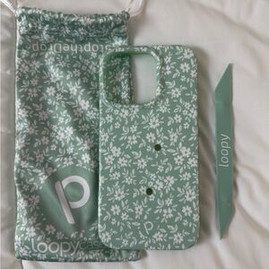 Loopy Case iPhone 16 Pro Sage Floral